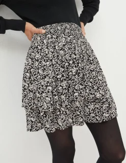 FatFace Ali Mono Vines Skirt|Women Skirts