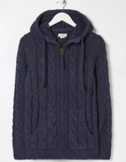 FatFace Alicia Zip Through Hoodie|Women Knitwear