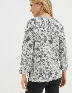 FatFace Amari Jacquard Sweatshirt|Women Sweatshirts & Hoodies