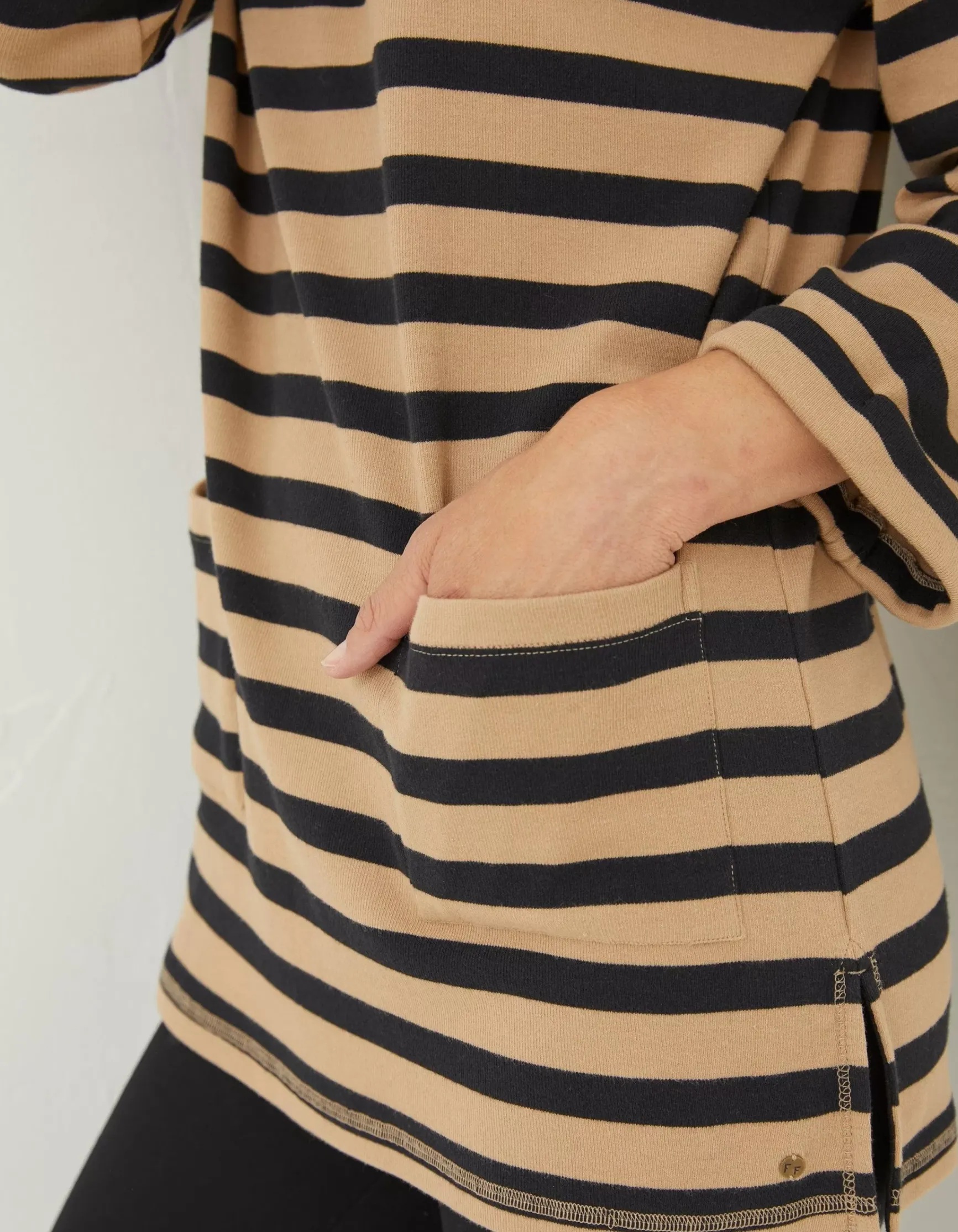 FatFace Amari Stripe Tunic|Women Sweatshirts & Hoodies