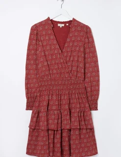 FatFace Amba Craft Geo Jersey Dress|Women Dresses