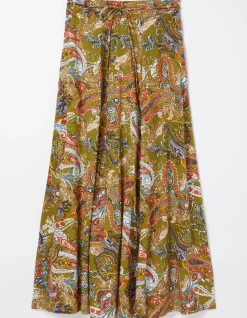 FatFace Amelie Prairie Paisley Midi Skirt|Women View All