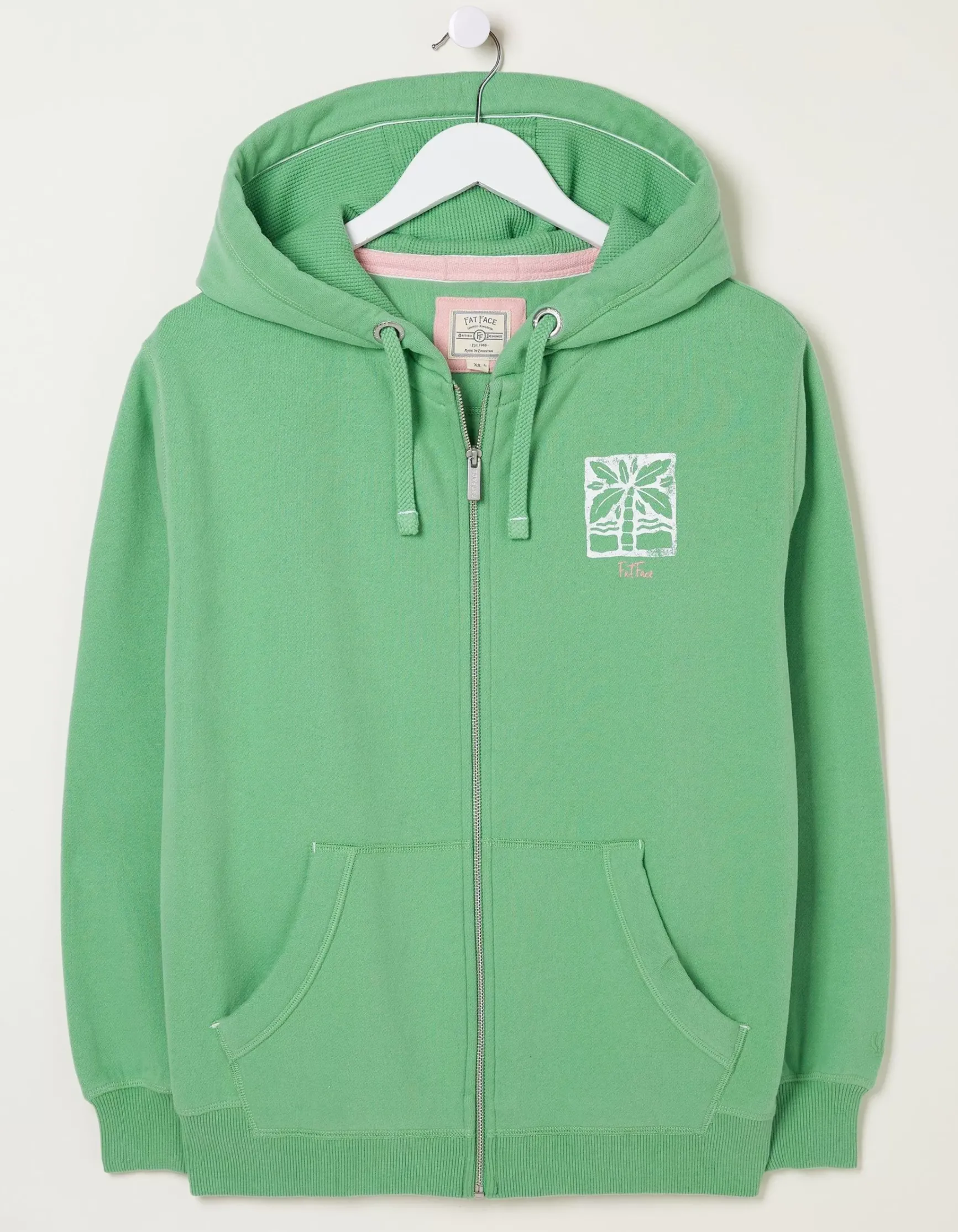 FatFace Amy Graphic Zip Through Hoodie|Women Sweatshirts & Hoodies