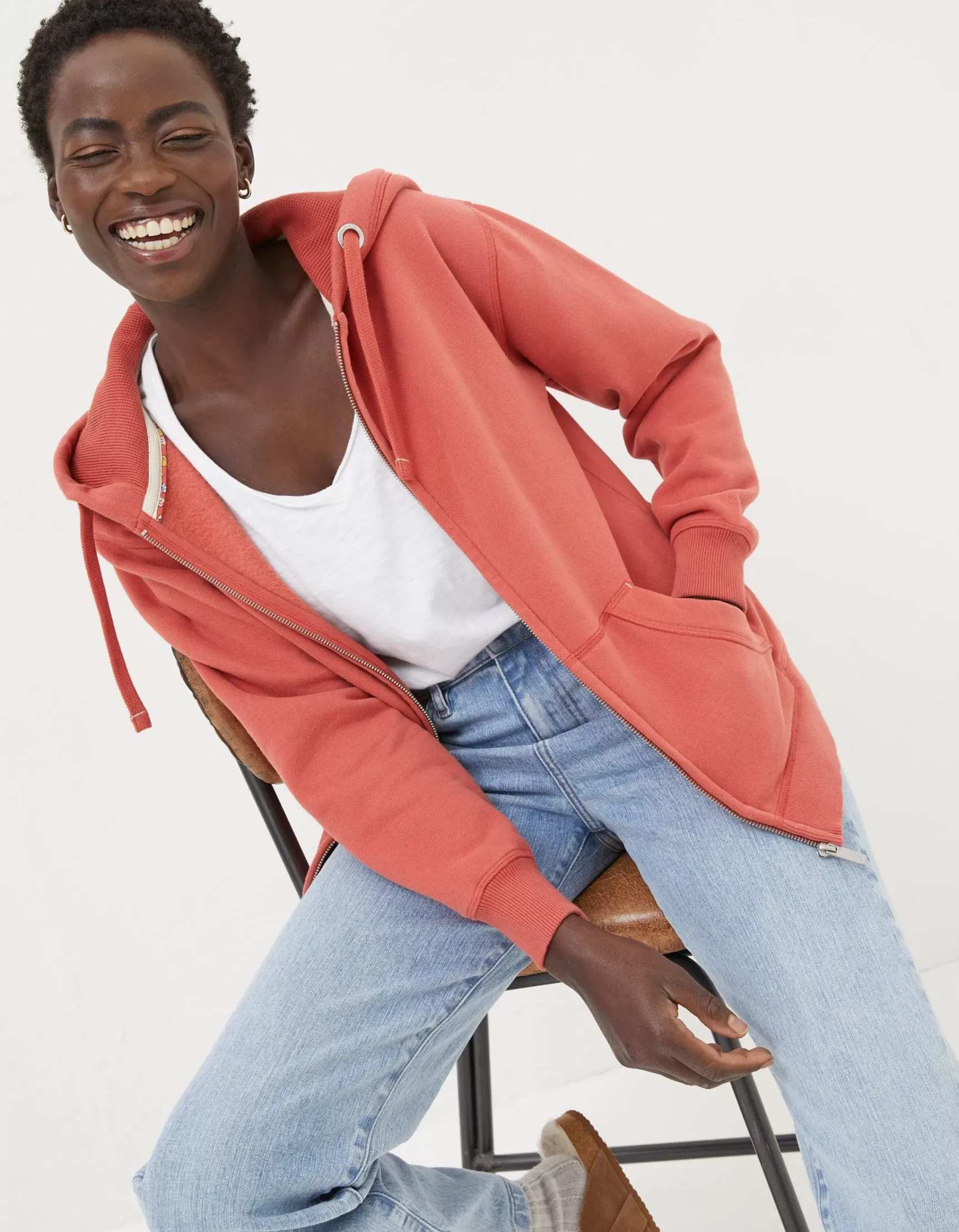 FatFace Amy Zip Through Hoodie|Women View All