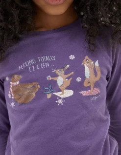 FatFace Animal Check Pyjama Set|Girls View All