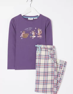 FatFace Animal Check Pyjama Set|Girls View All