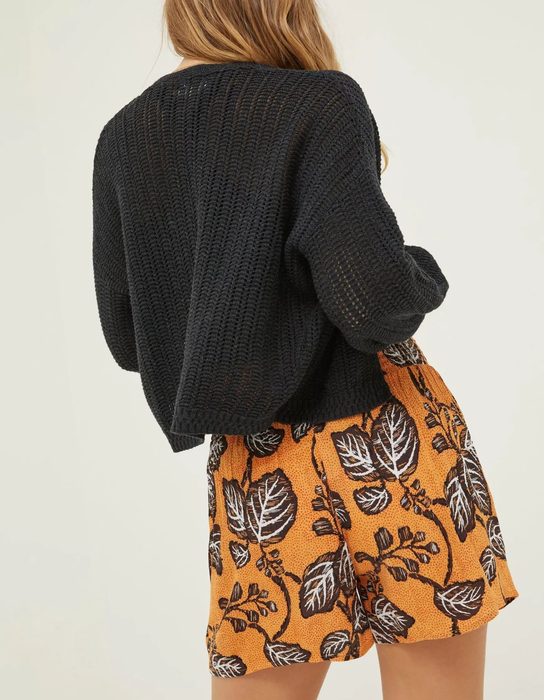 FatFace Anna Crochet Cardigan|Women Knitwear