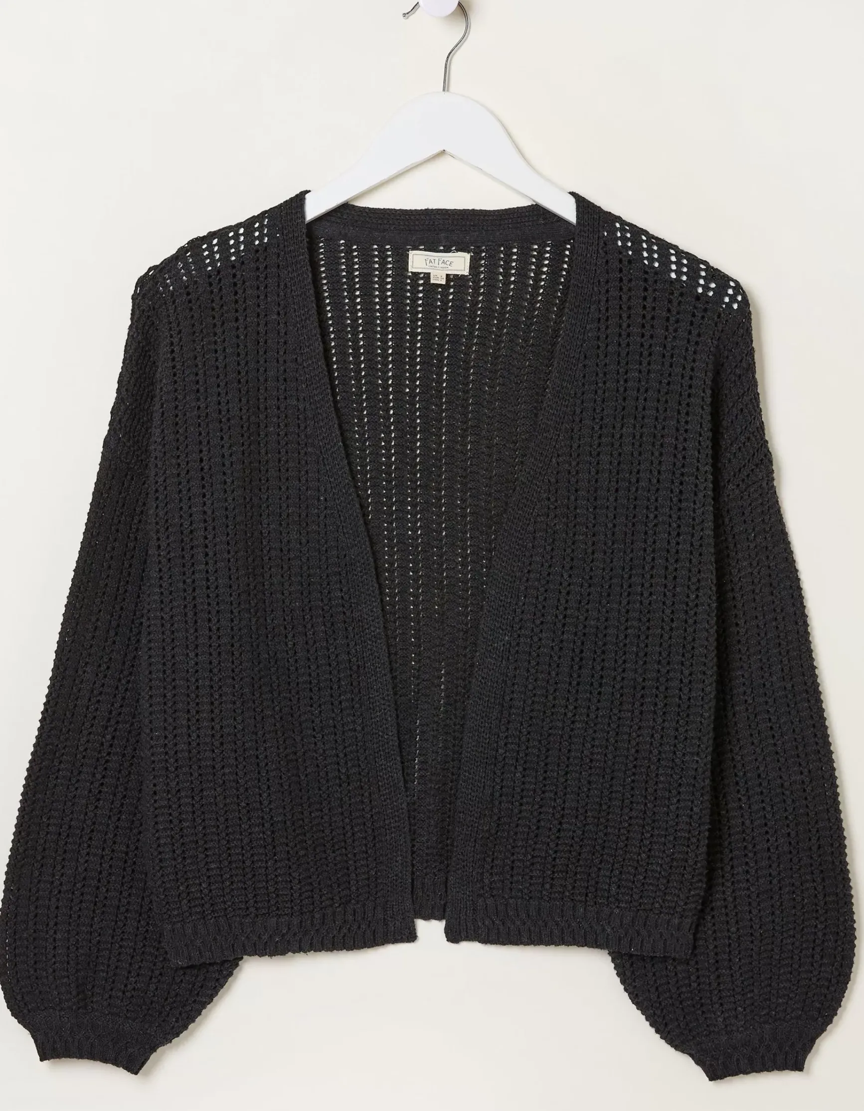FatFace Anna Crochet Cardigan|Women Knitwear