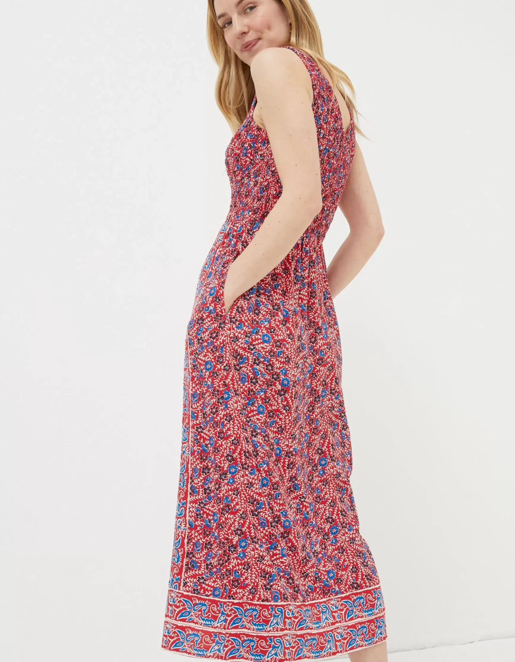 FatFace Anna Meadow Midi Dress|Women Dresses