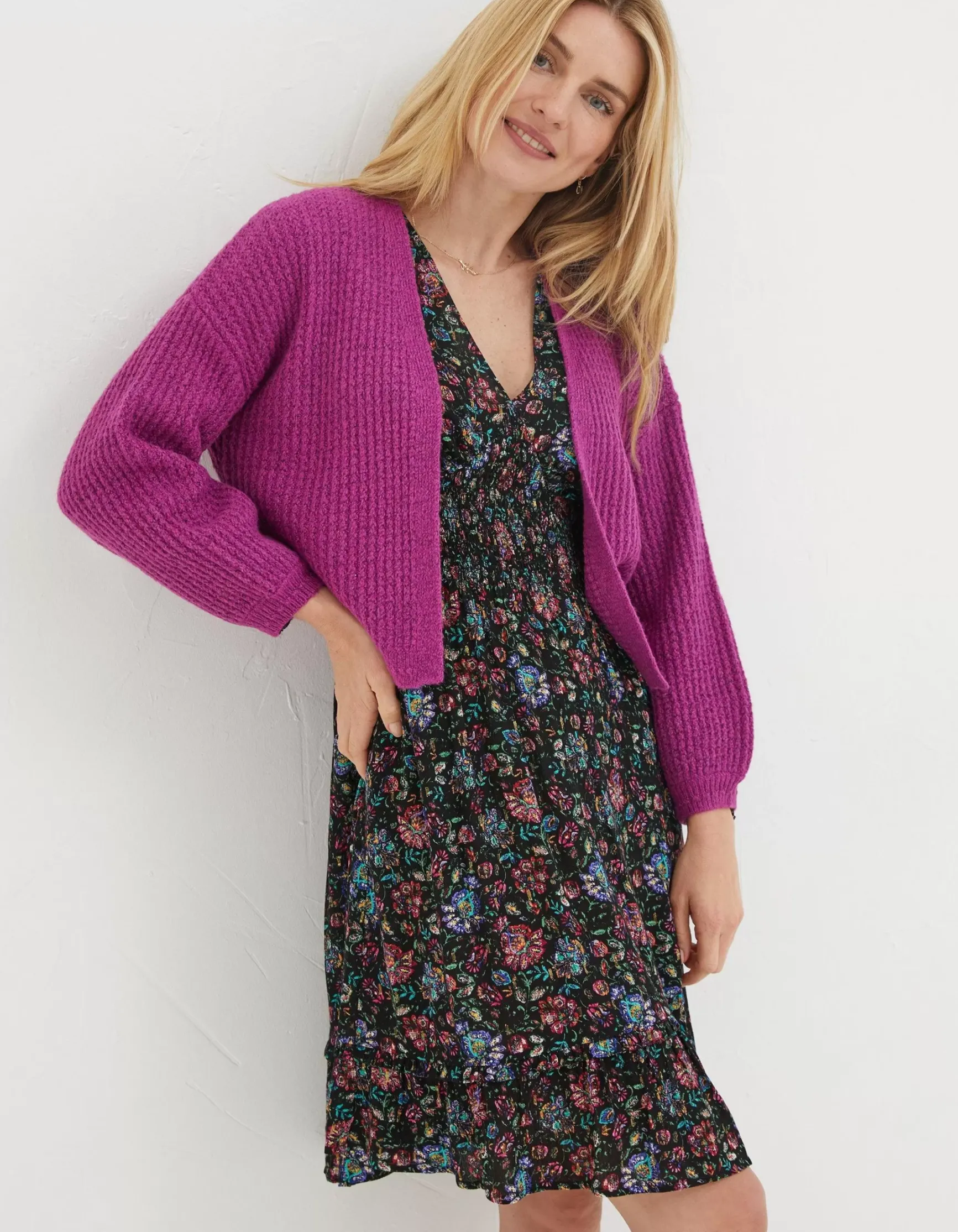 FatFace Anna Short Cardigan|Women View All