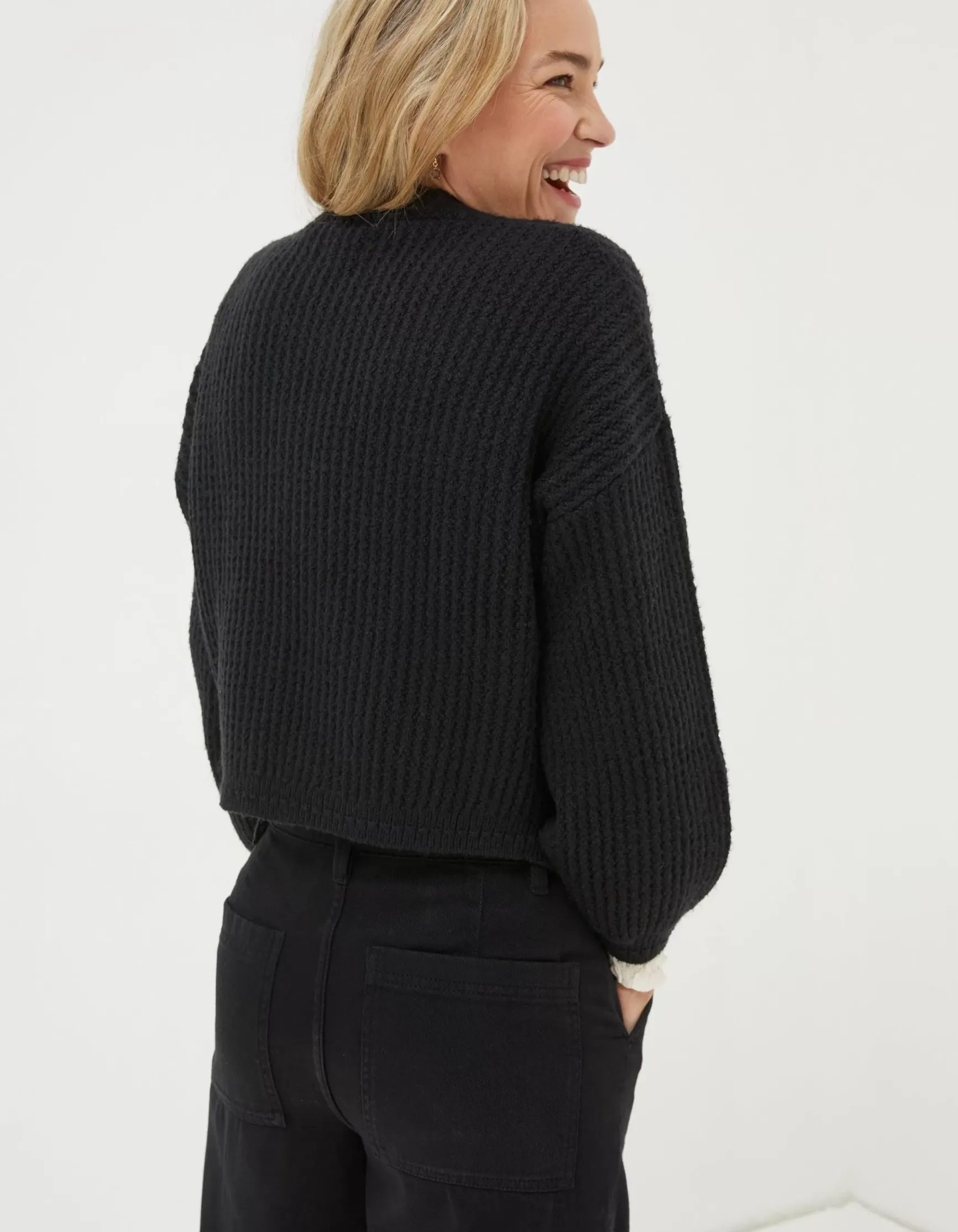 FatFace Anna Short Cardigan|Women Knitwear