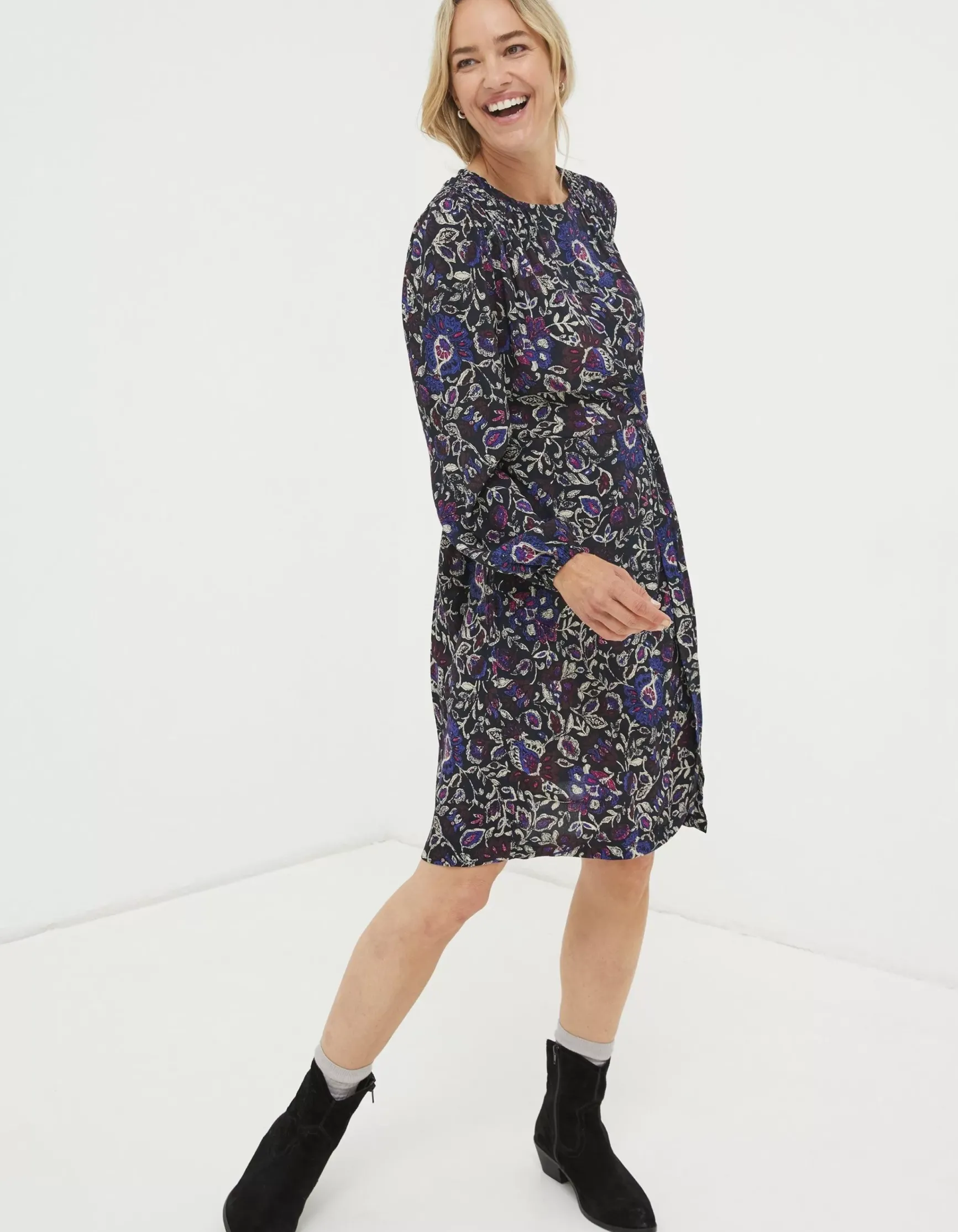 FatFace Annie Inspirit Floral Dress|Women Dresses
