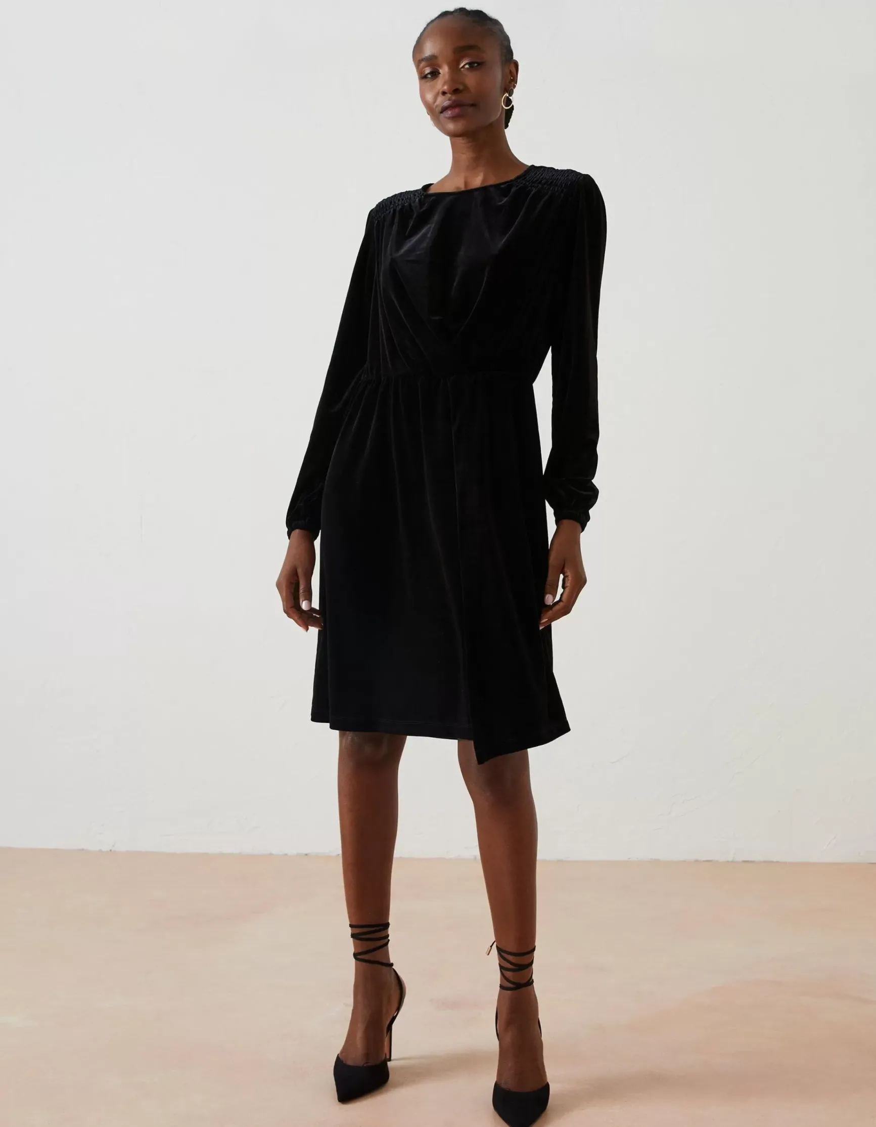FatFace Annie Velvet Dress|Women Dresses