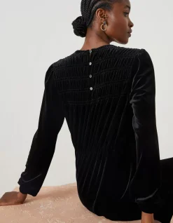 FatFace Annie Velvet Dress|Women Dresses