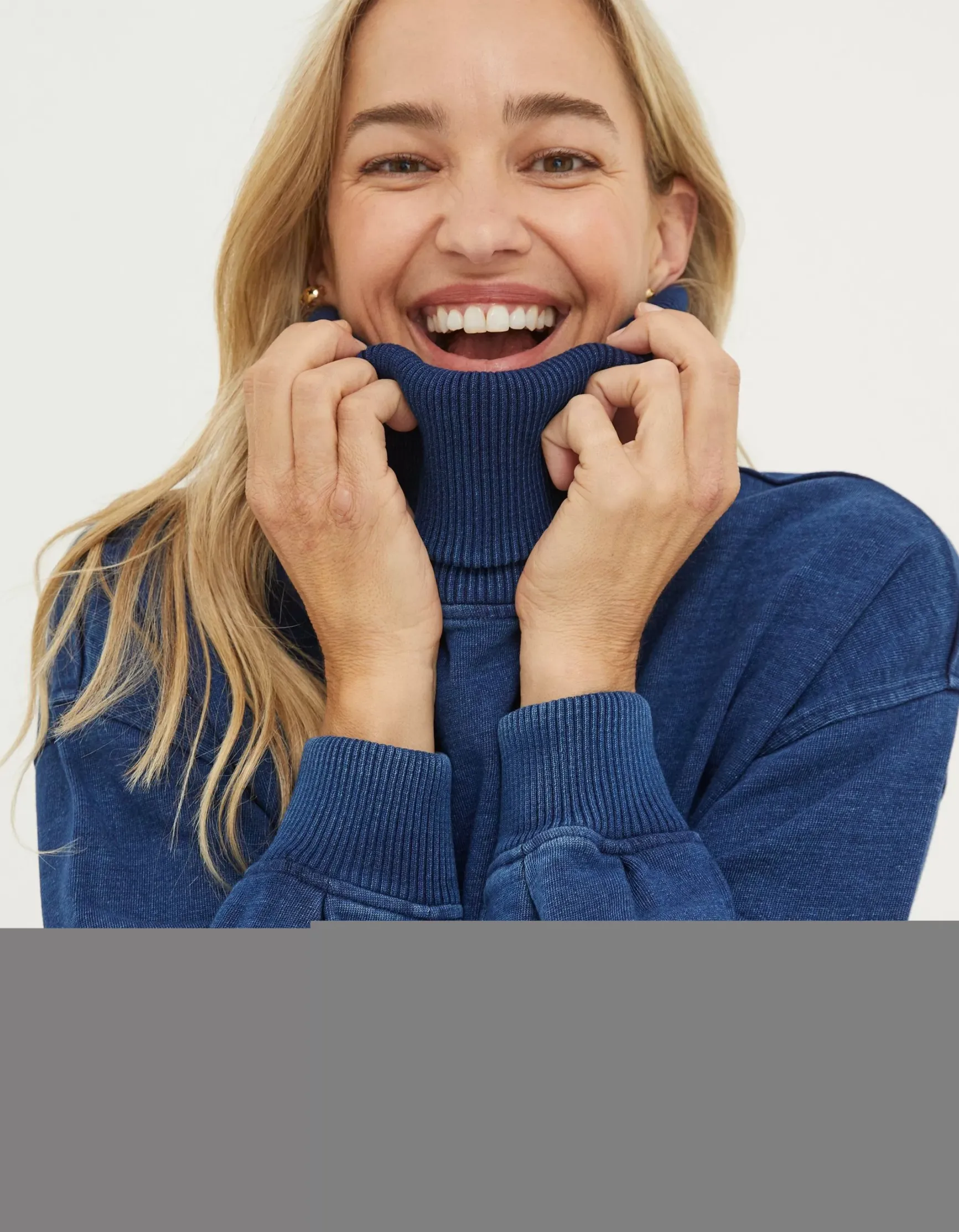 FatFace Arabella Roll Neck Tunic|Women Sweatshirts & Hoodies