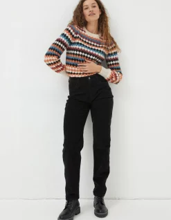FatFace Arden Boyfriend Trousers|Women Trousers & Leggings