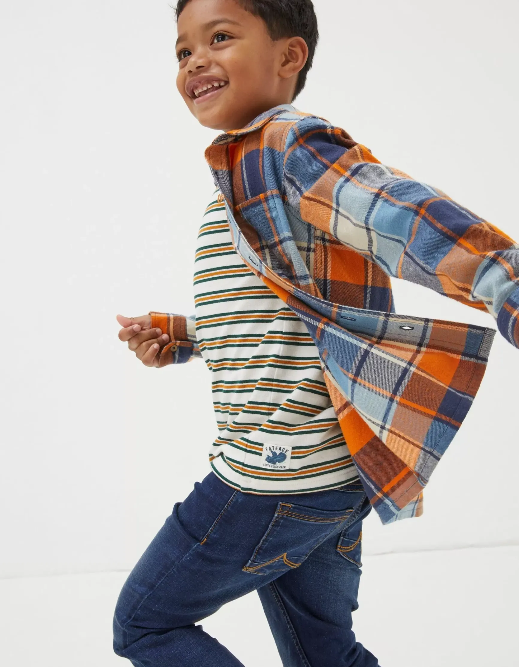FatFace Arlo Check Shirt|Boys View All