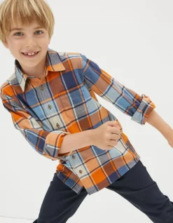 FatFace Arlo Check Shirt|Boys View All