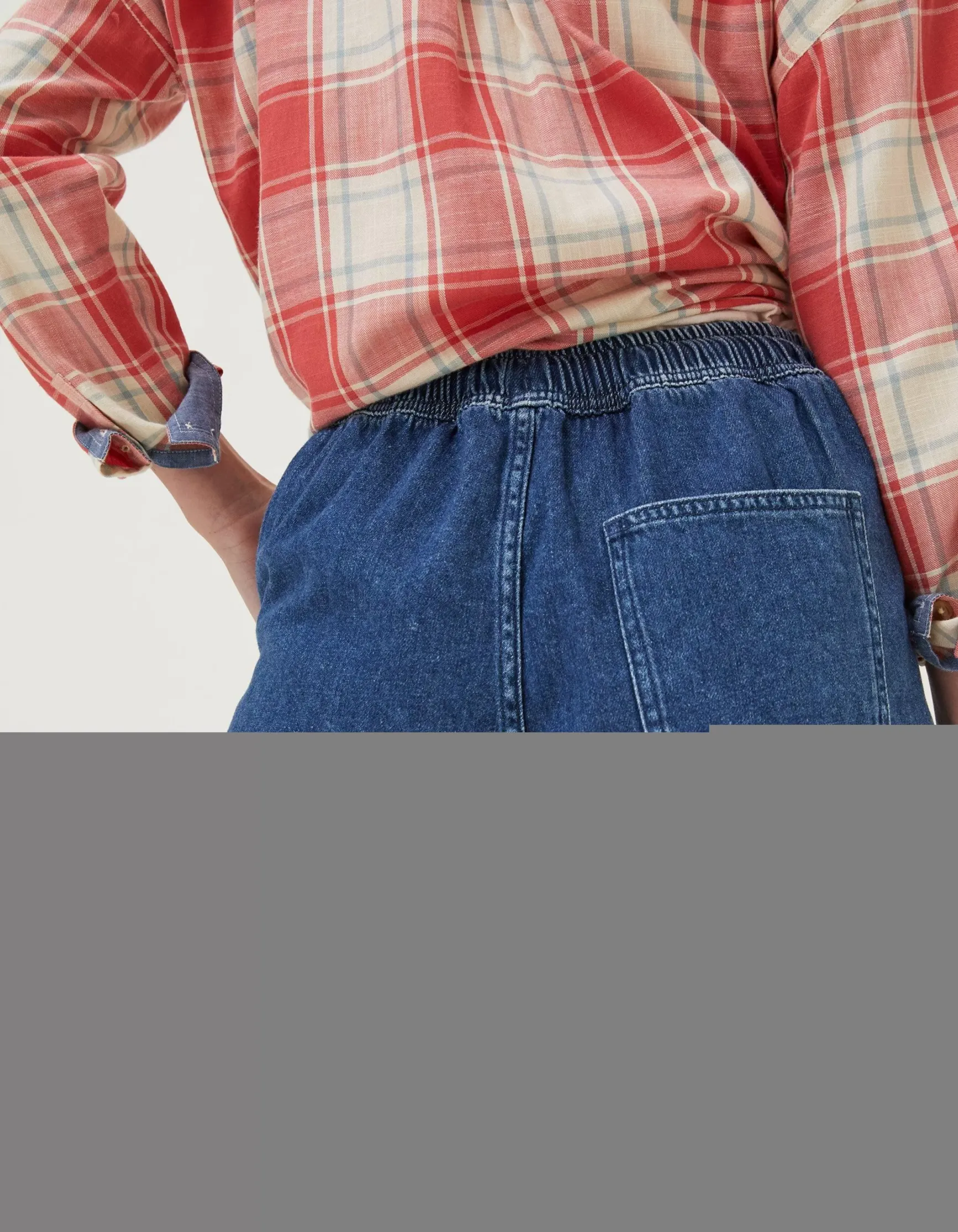 FatFace Ashby Pull On Denim Short|Women Shorts
