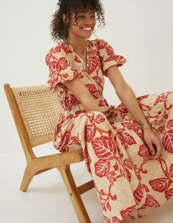 FatFace Aubrey Vine Floral Maxi Dress|Women Dresses