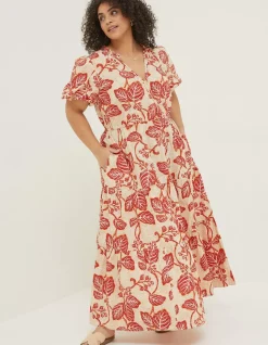 FatFace Aubrey Vine Floral Maxi Dress|Women Dresses