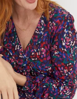 FatFace Aurelia Abstract Marks Tunic|Women Tops & T-Shirts