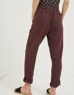 FatFace Austell Linen Blend Jogger|Women Trousers & Leggings