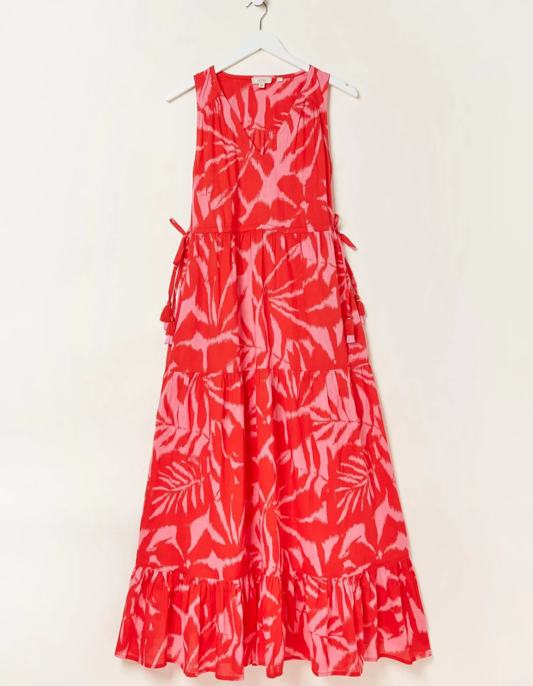 FatFace Avery Ikat Leaves Midi Dress|Women Dresses