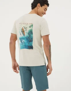 FatFace Away With The Fishes T-Shirt|Men View All