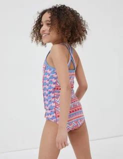 FatFace Aztec Tankini|Girls View All
