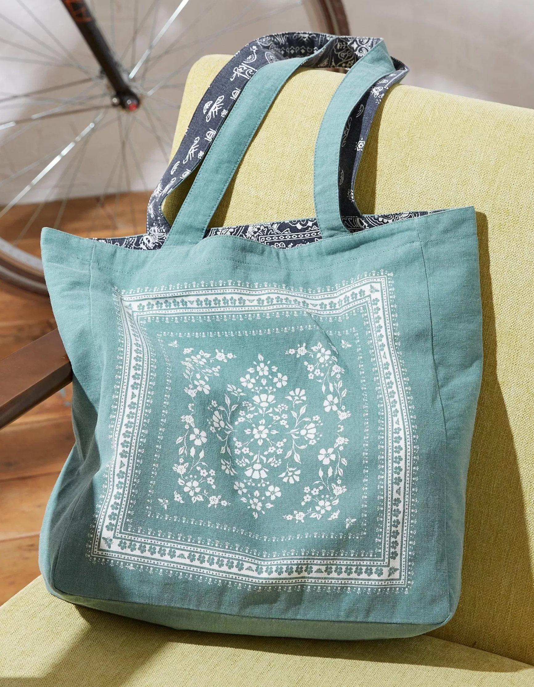 FatFace Bandana Reversible Tote Bag|Women View All
