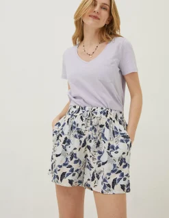 FatFace Batik Flower Flippy Shorts|Women Shorts