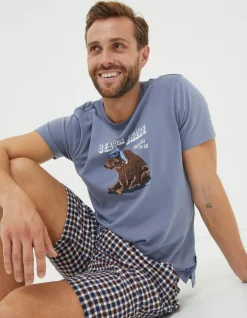 FatFace Bearly Awake T-Shirt|Men View All