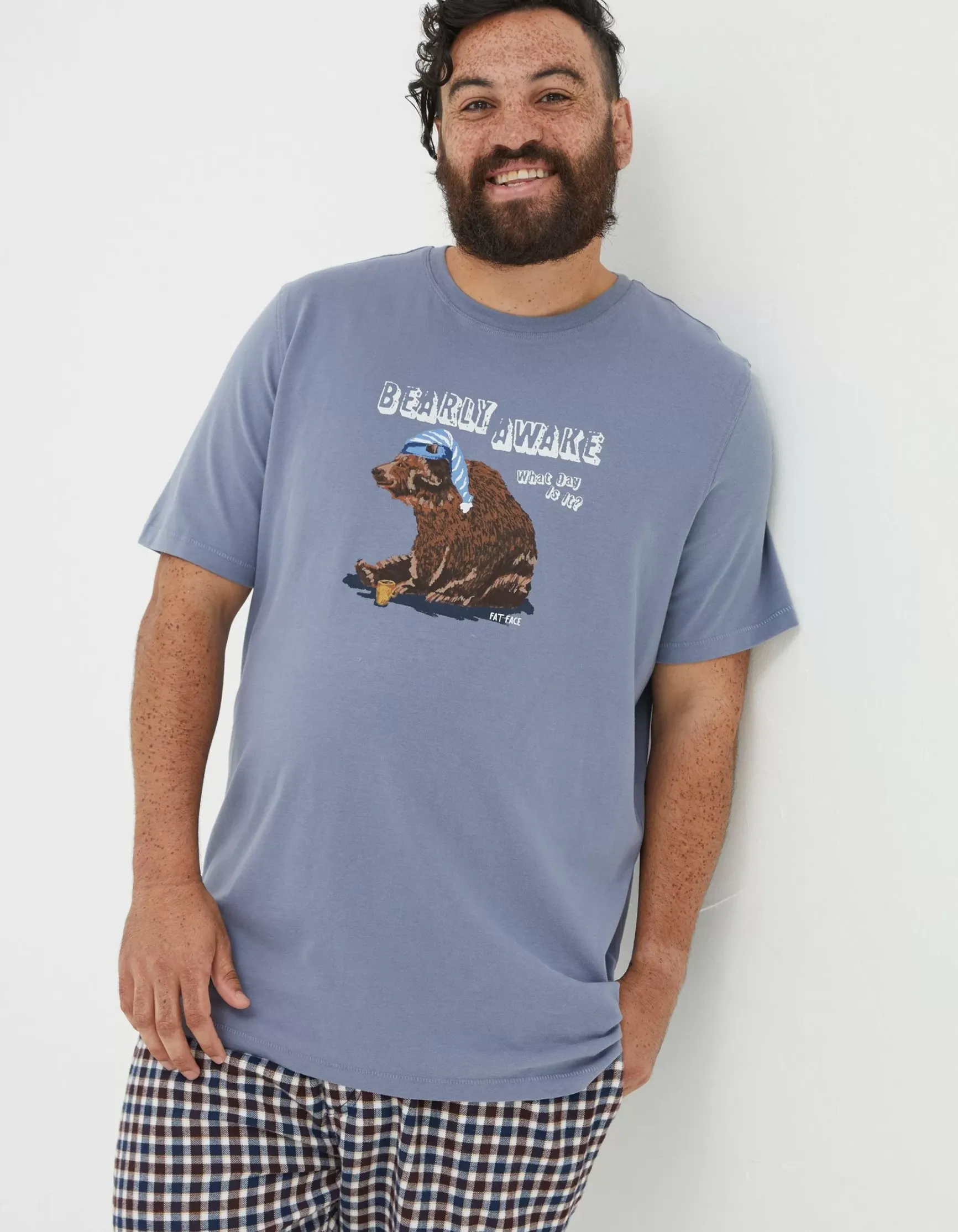 FatFace Bearly Awake T-Shirt|Men View All