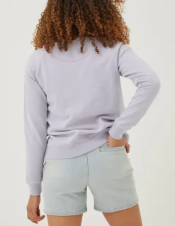 FatFace Becky Summer Graphic Crew Sweatshirt|Women Sweatshirts & Hoodies