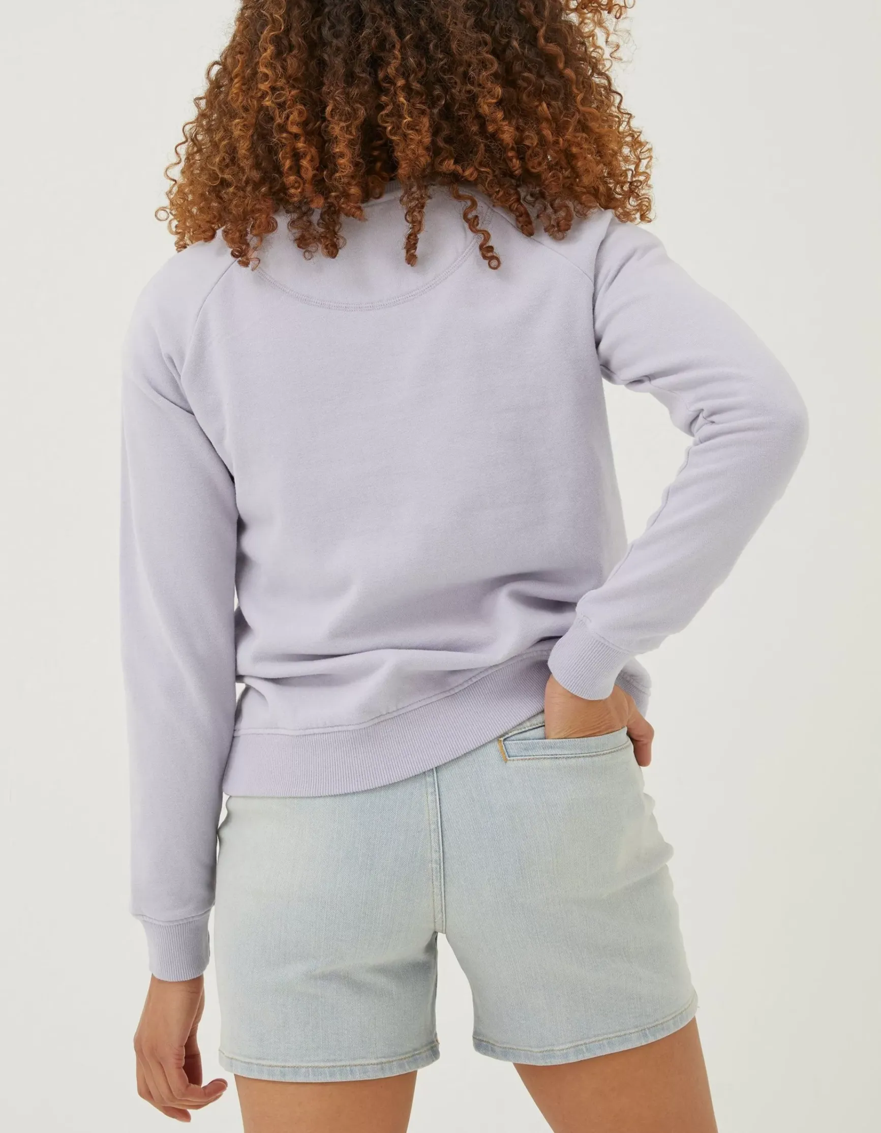 FatFace Becky Summer Graphic Crew Sweatshirt|Women Sweatshirts & Hoodies