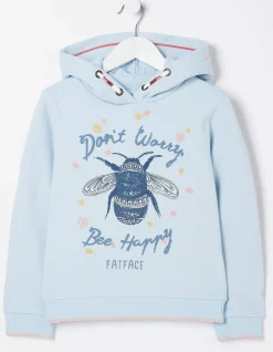 FatFace Bee Hooded Sweat|Girls View All