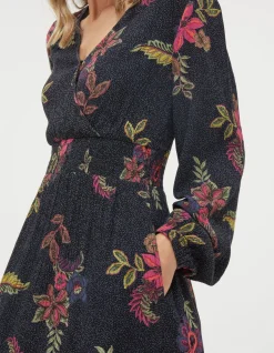 FatFace Bennie Floral Midi Dress|Women View All