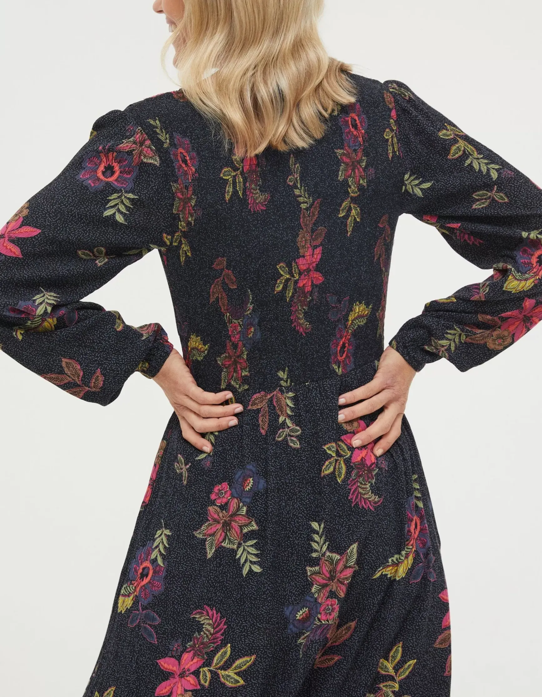 FatFace Bennie Floral Midi Dress|Women View All
