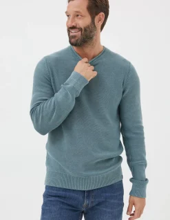 FatFace Berwick Washed Crew Jumper|Men View All