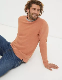 FatFace Berwick Washed Crew Jumper|Men View All