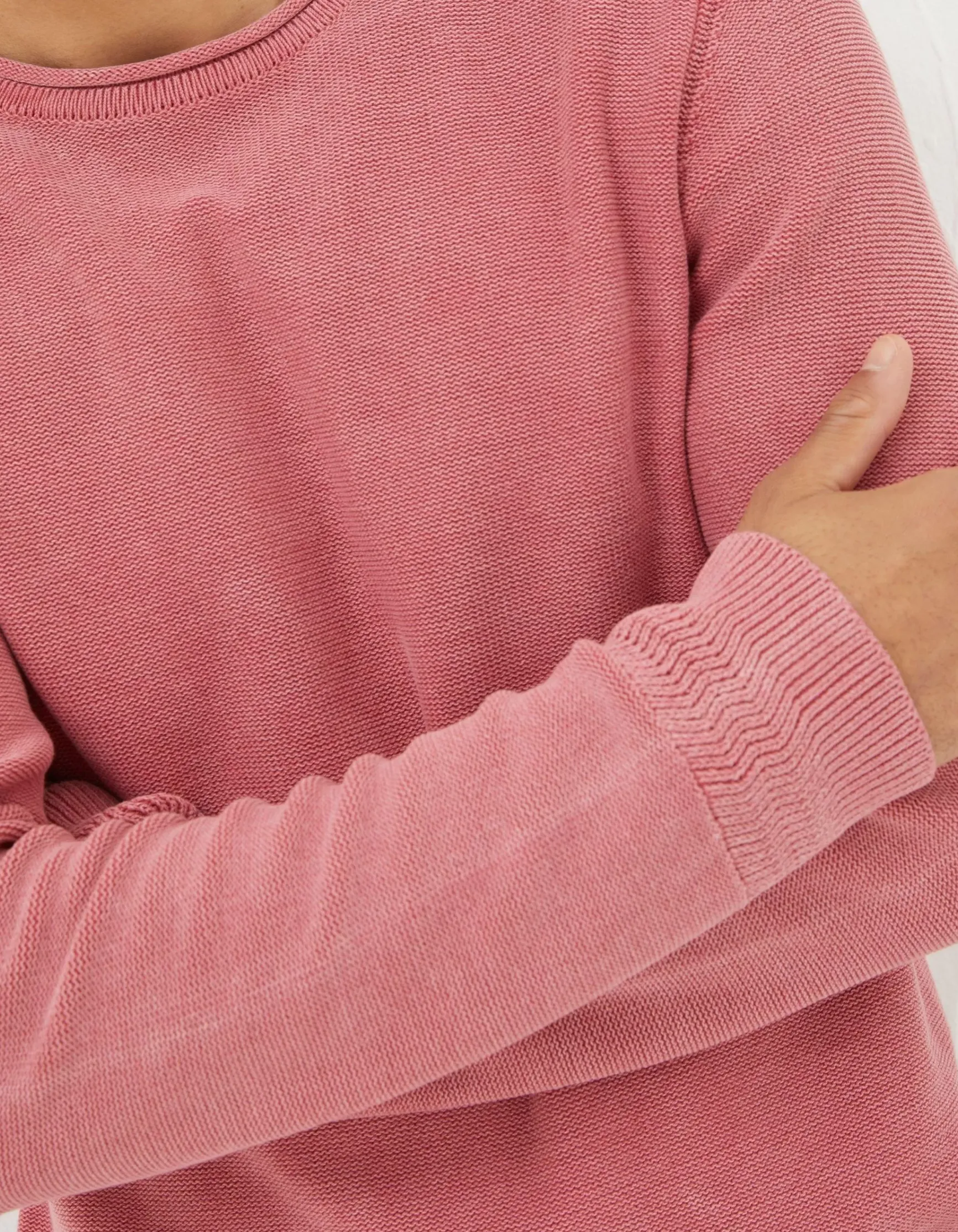 FatFace Berwick Washed Crew Jumper|Men View All