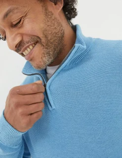 FatFace Berwick Washed Half Neck|Men View All