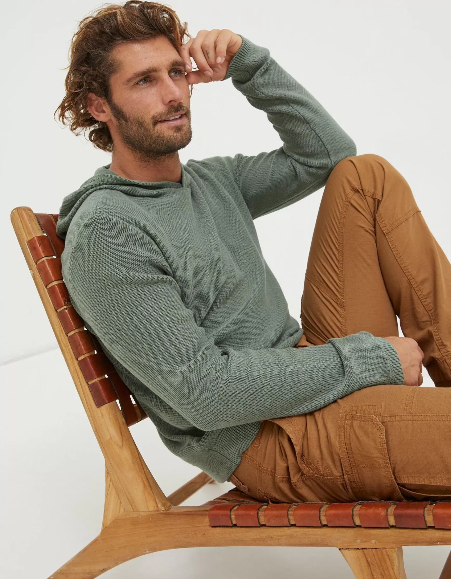 FatFace Berwick Washed Hoodie|Men View All
