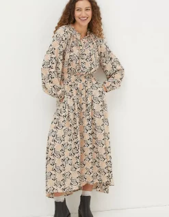 FatFace Beth Damask Floral Maxi Dress|Women Dresses