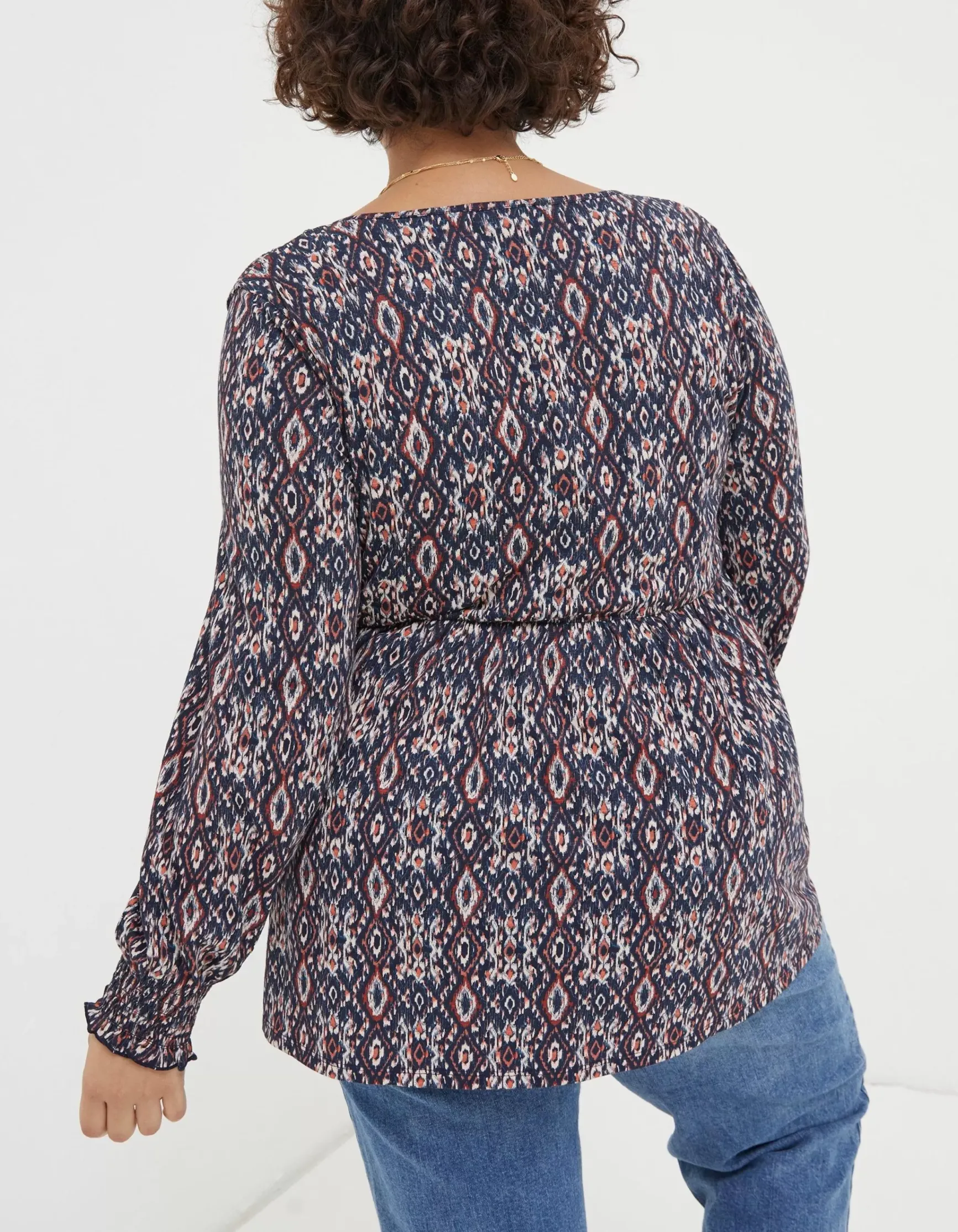FatFace Beth Ikat Geo Tunic|Women View All