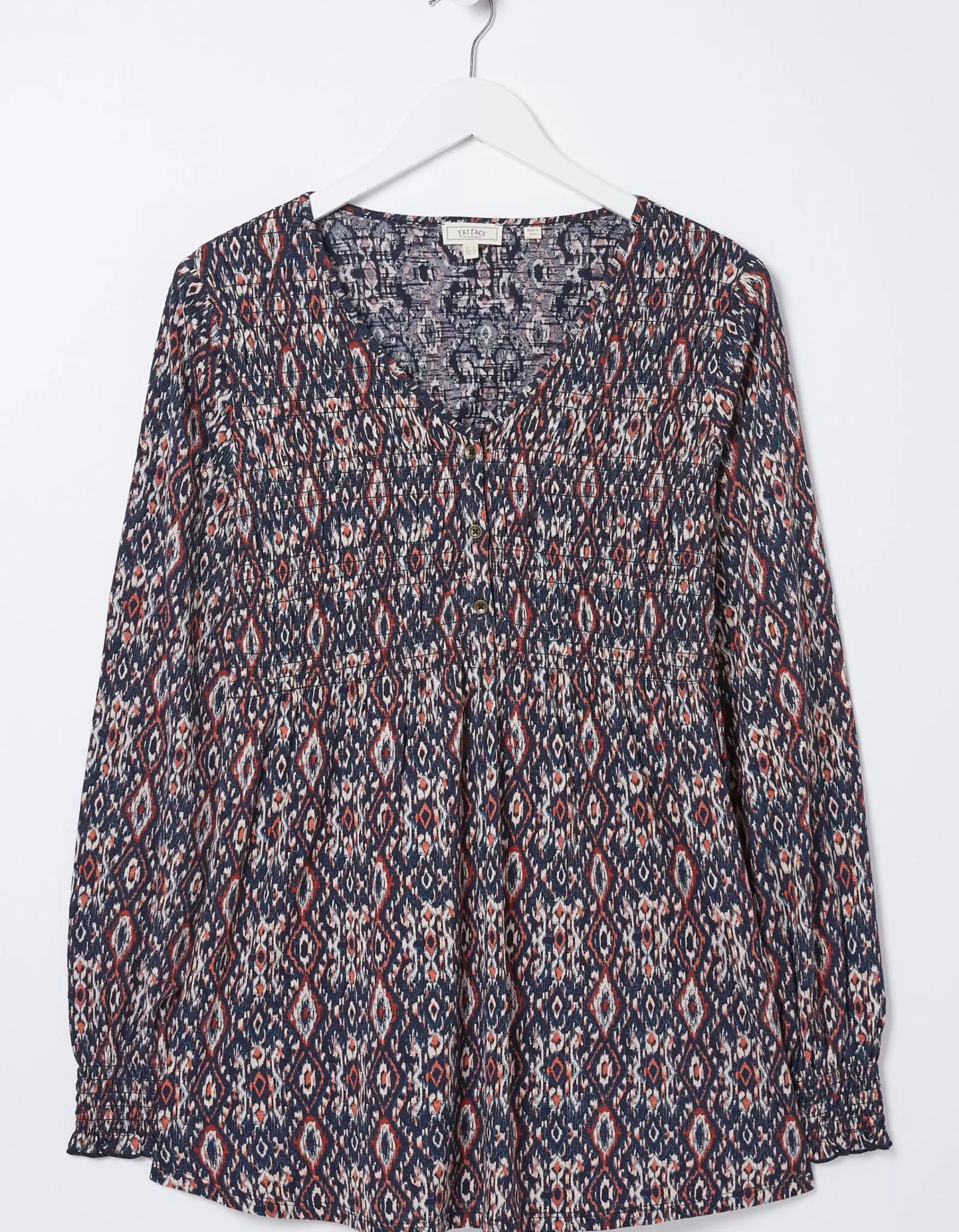 FatFace Beth Ikat Geo Tunic|Women View All