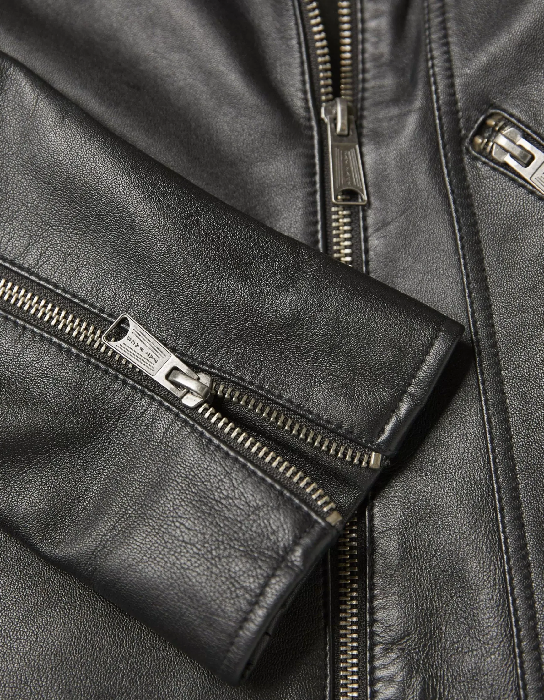 FatFace Bethany Biker Leather Jacket|Women Coats & Jackets