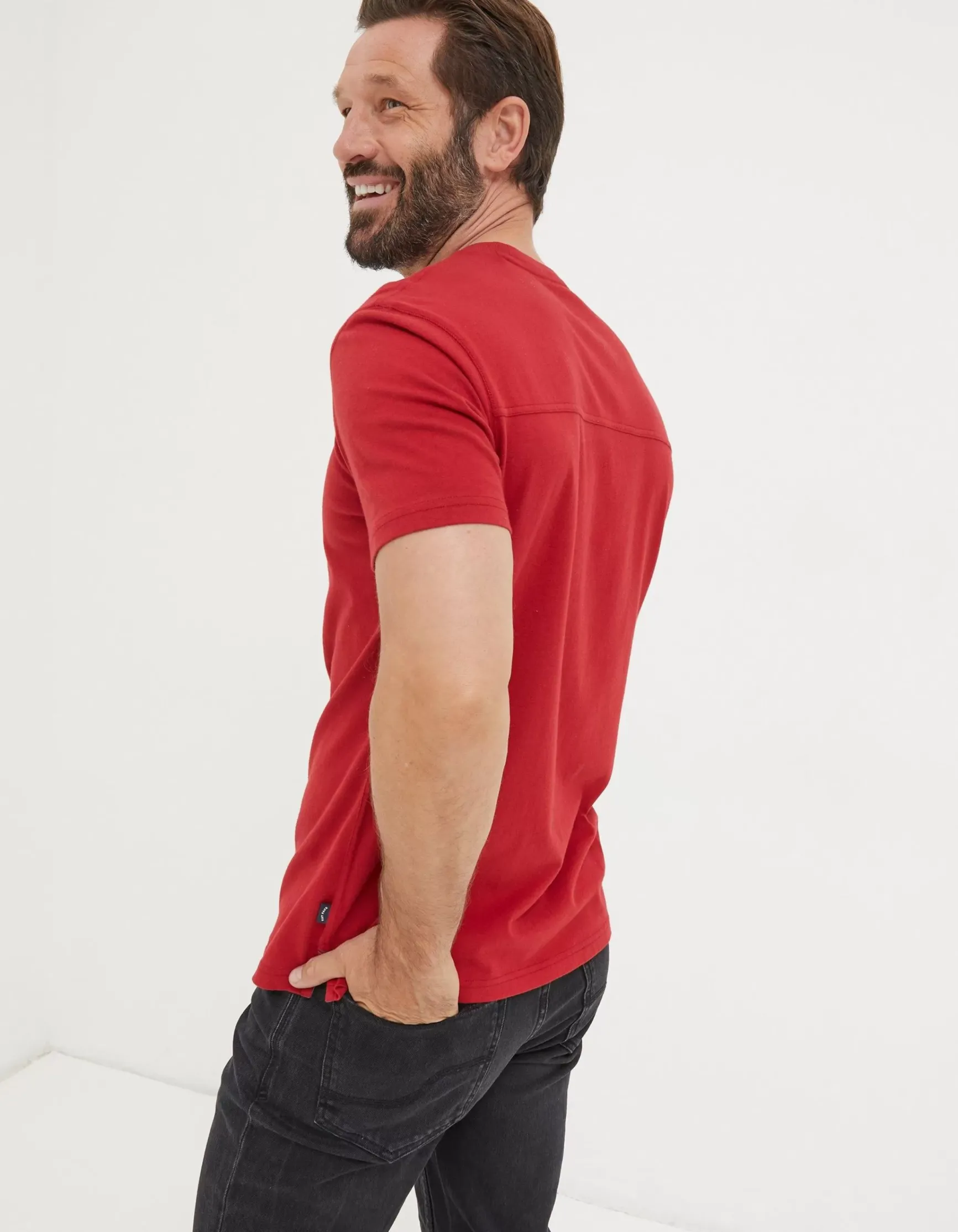 FatFace Better A Bad Day Ski T-Shirt|Men T-Shirts