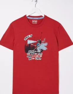 FatFace Better A Bad Day Ski T-Shirt|Men T-Shirts